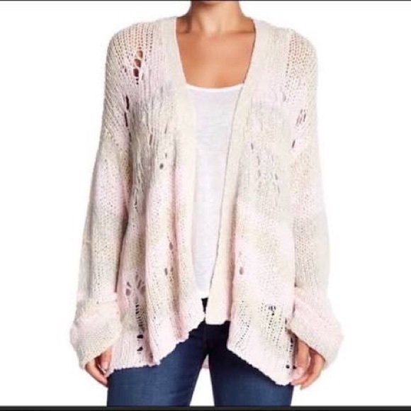Wildfox yara distressed dolman cardigan